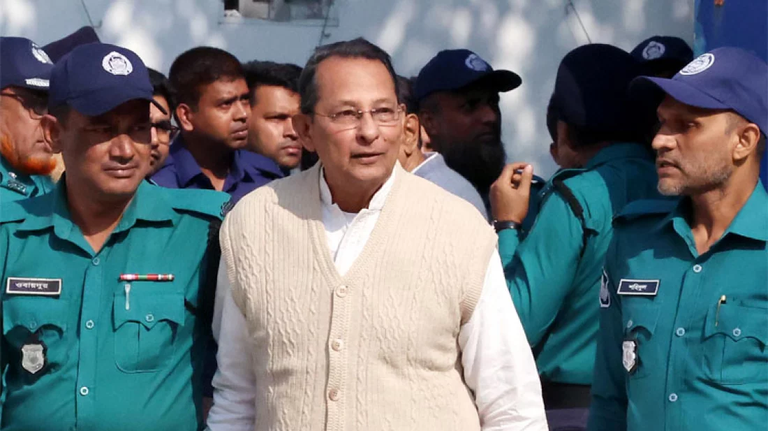 মানবতাবিরোধী অপরাধের মামলায় ইনুর ১০ বছরের কারাদণ্ড