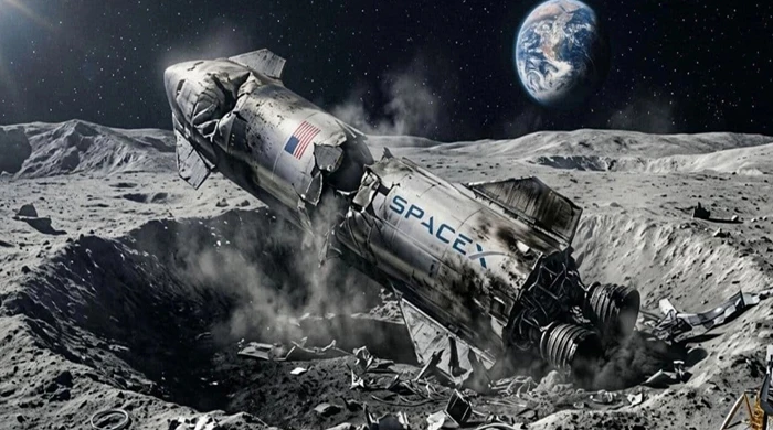 চাঁদে আছড়ে পড়ল ইলন মাস্কের ‘স্পেসএক্সের রকেট’