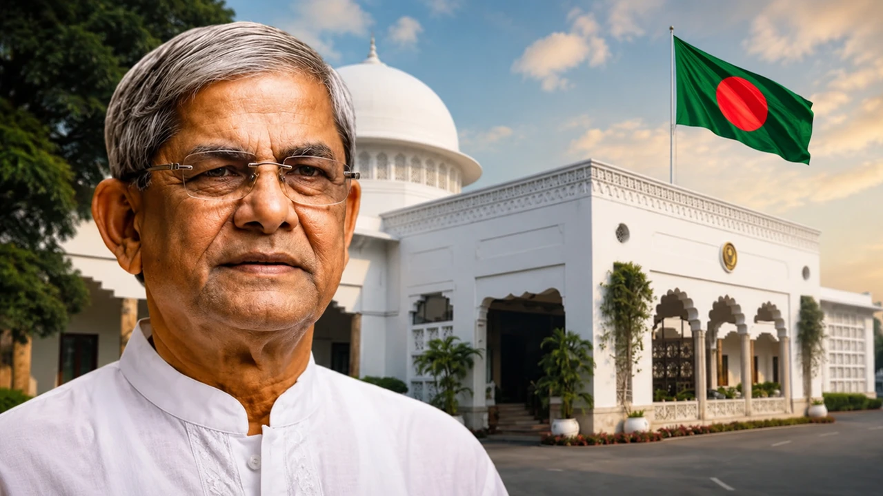 মির্জা ফখরুলকে রাষ্ট্রপতি ঘোষণা করে প্রজ্ঞাপন