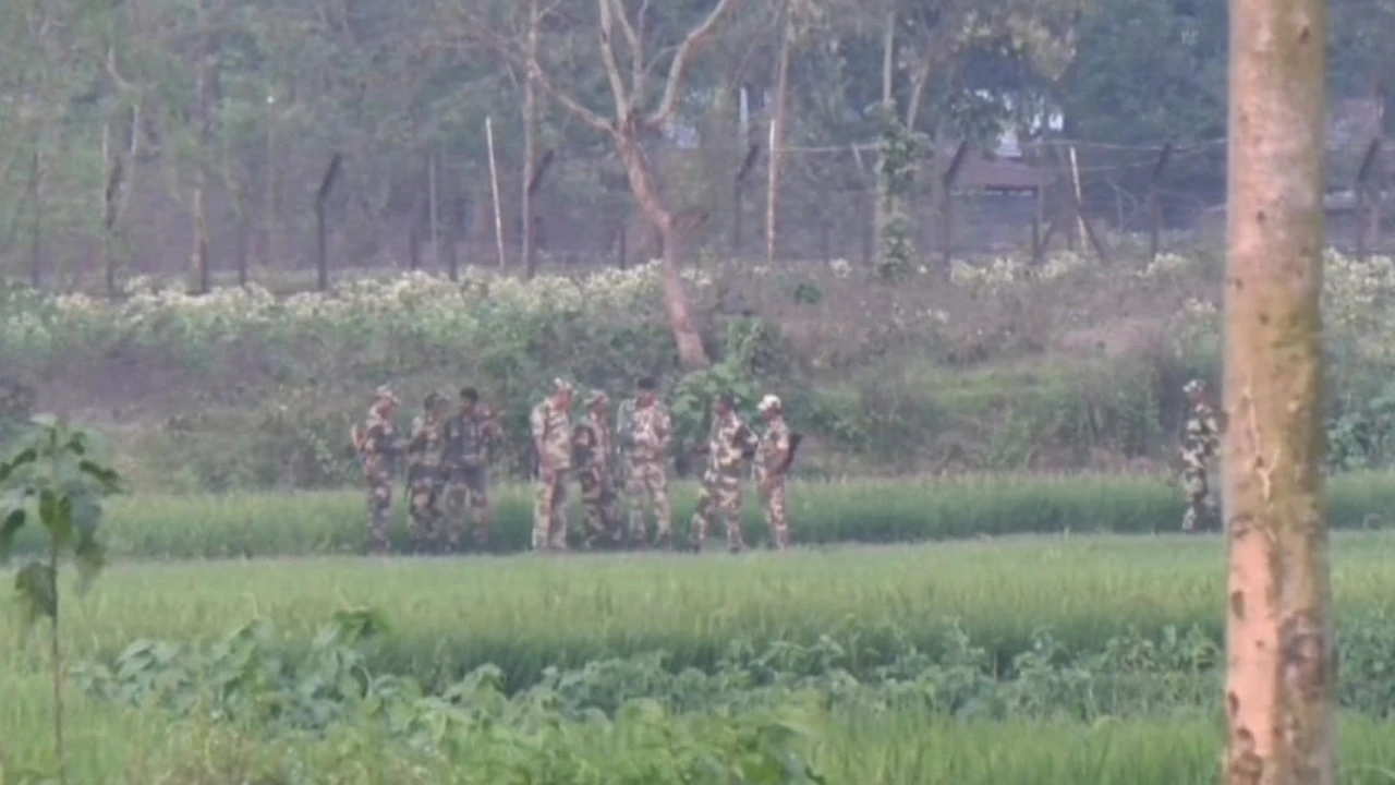 কৃষকদের সঙ্গে ধস্তাধস্তি, শর্টগান ফেলে পালালো বিএসএফ