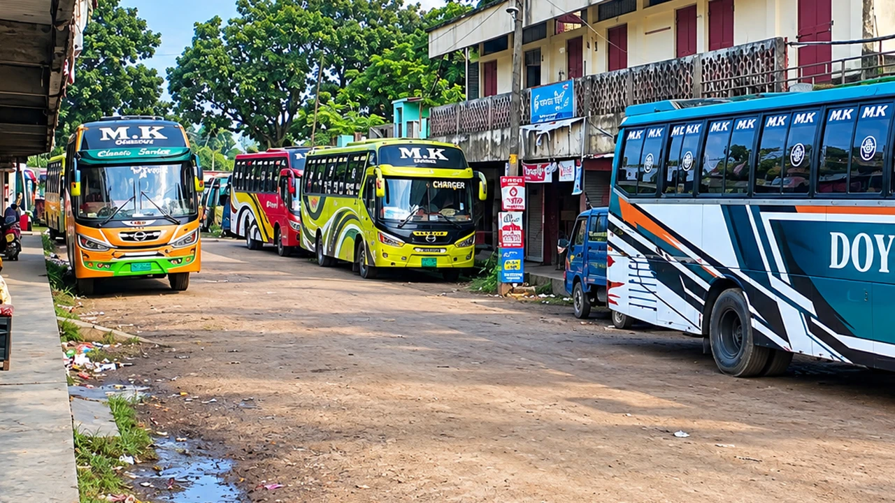 চুয়াডাঙ্গার সব রুটে অনির্দিষ্টকালের জন্য বাস চলাচল বন্ধ