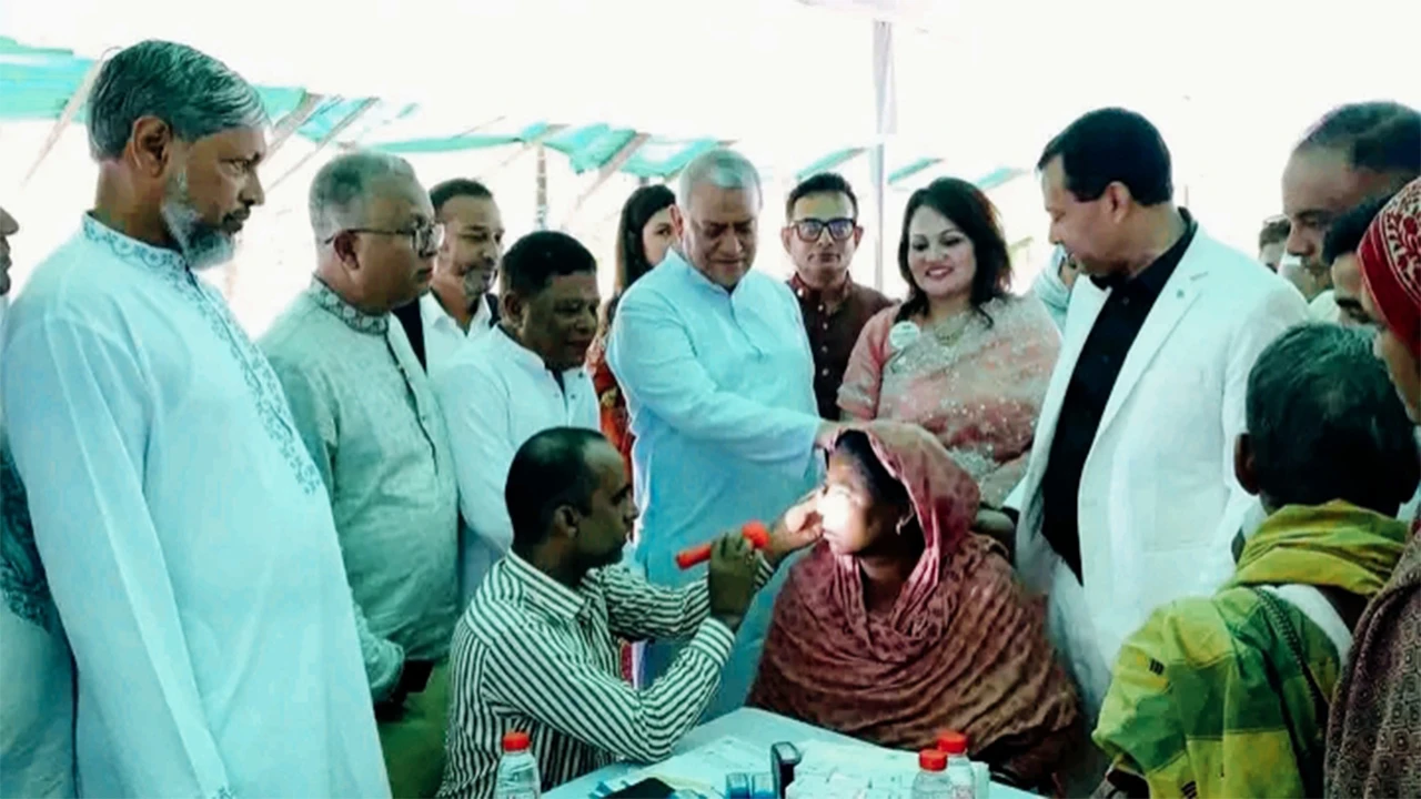 চক্ষু সেবা কর্মসূচিতে ব্যাপক সাড়া