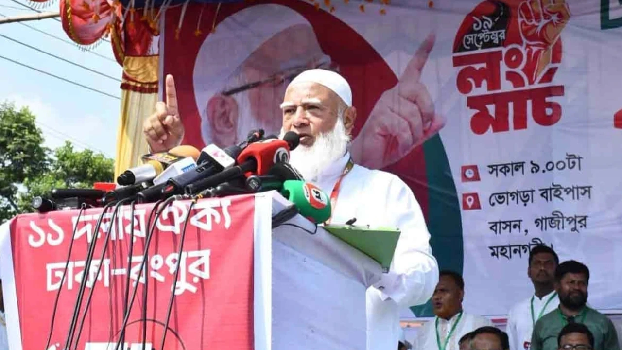 বিএনপি পানি খাবে কিন্তু ঘোলা করে: জামায়াত আমির