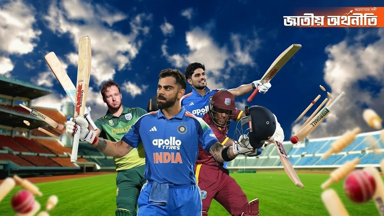 ওয়ানডে ক্রিকেটে নতুন ইতিহাস!