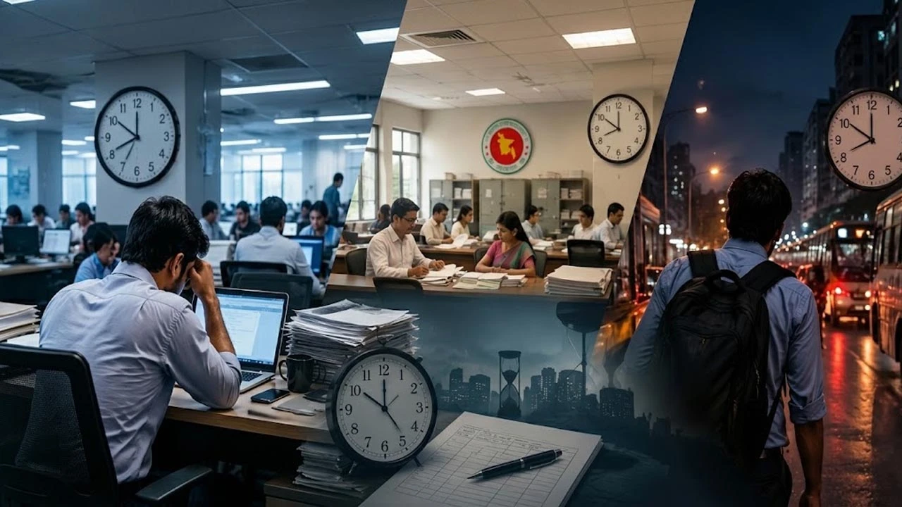 ৯টা থেকে ৫টা চাকরি বাস্তবে কেন ১২ ঘণ্টা হয়?