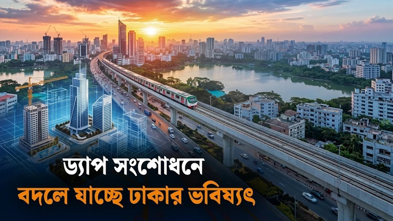 ড্যাপ সংশোধনে বদলে যাচ্ছে ঢাকার ভবিষ্যৎ (ভিডিও)