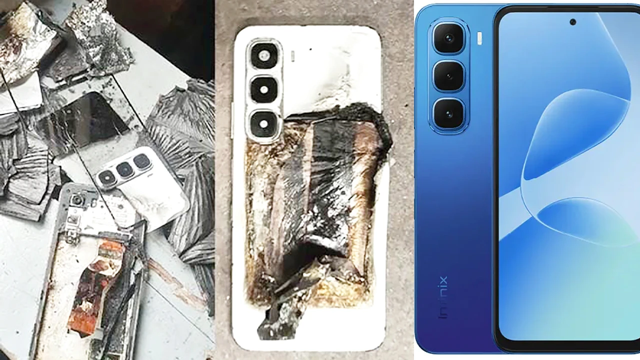 কথা বলার সময় ইনফিনিক্সের ফোনে বিস্ফোরণ