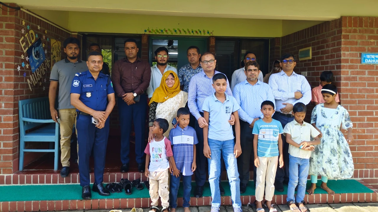 এসওএস চিলড্রেনস ভিলেজ সিলেট পরিদর্শনে জেলা প্রশাসক