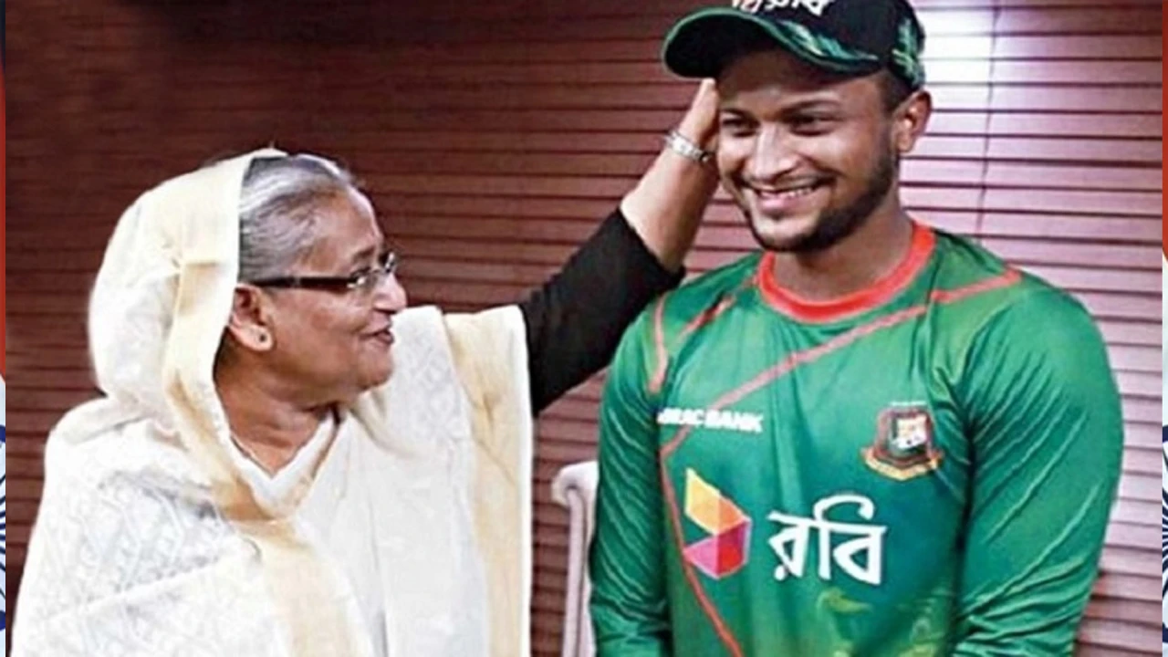শেখ হাসিনার সঙ্গে দেশে ফিরতে চান সাকিব