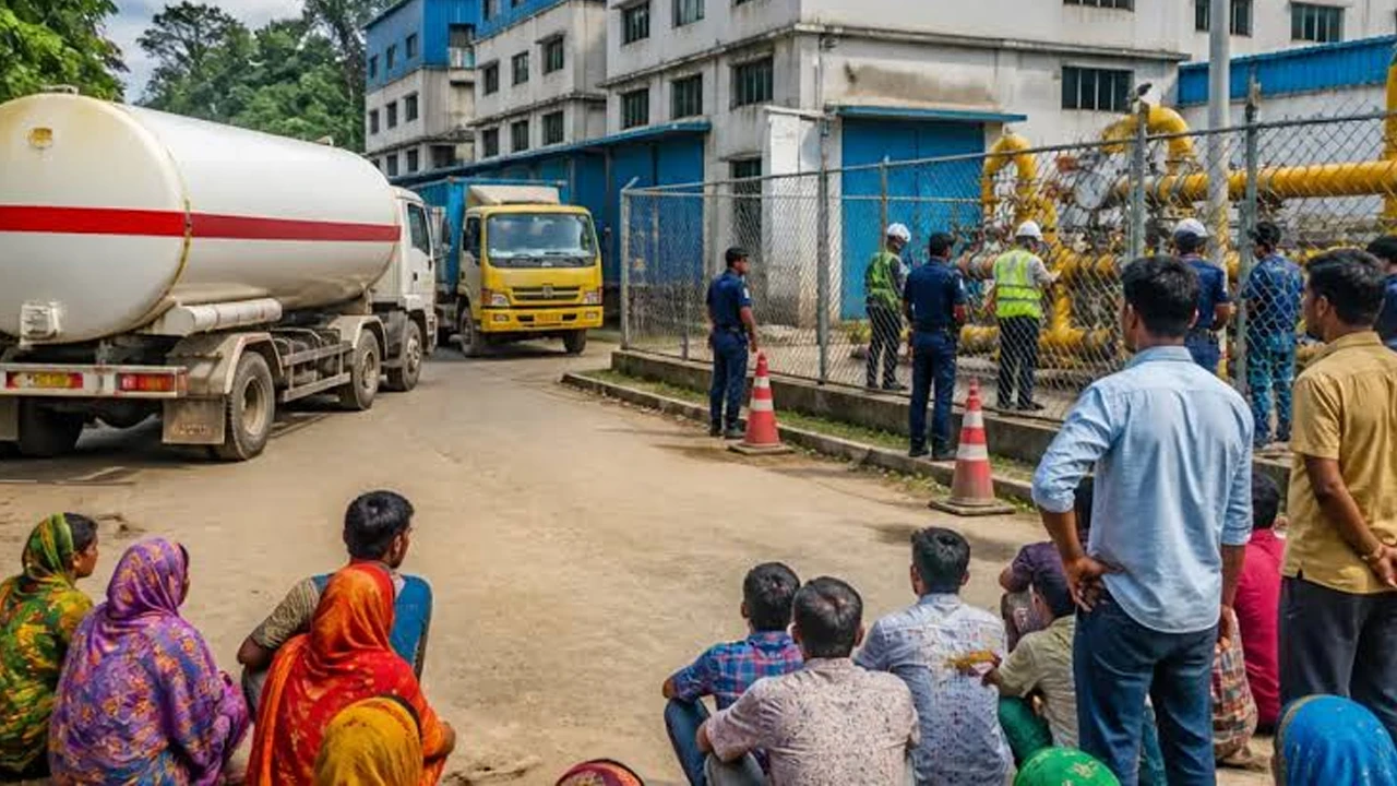 গ্যাস সংকটে উৎপাদন ব্যাহত, হাতে ইস্ত্রি করা হচ্ছে পোশাক
