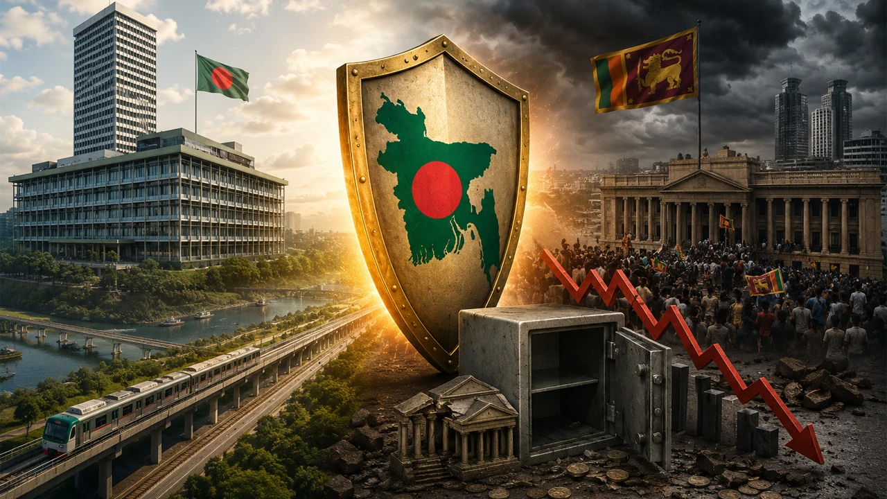 ব্যাংক ফাঁকা, দুর্নীতি চরমে—তবুও বাংলাদেশ কেন শ্রীলঙ্কা হলো না?