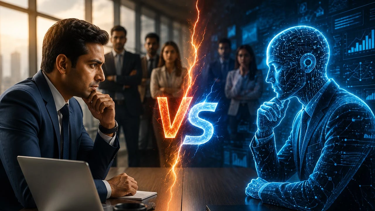 কে জিতবে, আপনি নাকি এআই জানা সহকর্মী?