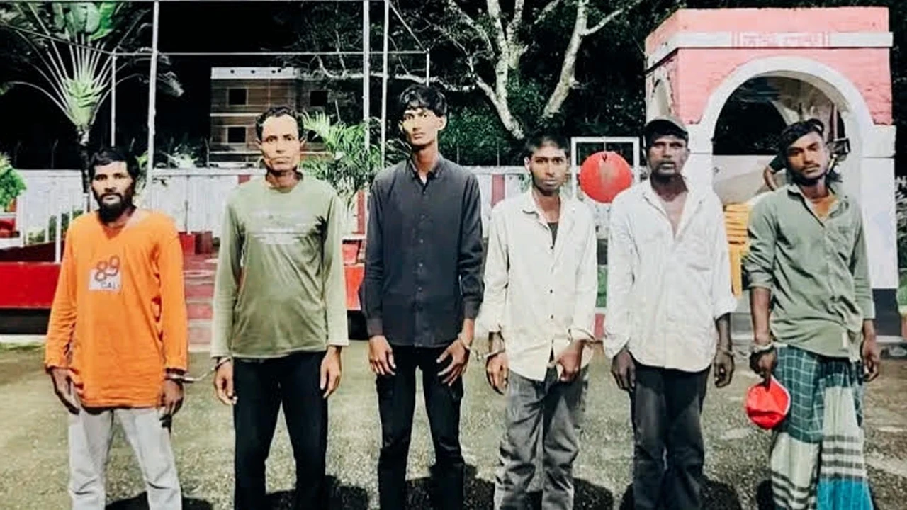 মাদক সেবনের দায়ে ৬ জনকে কারাদণ্ড