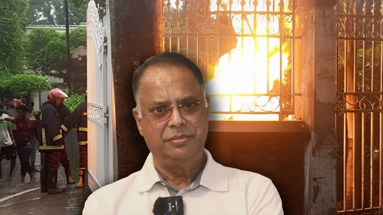 জ্বালানিমন্ত্রী টুকুর বাসায় বজ্রপাত, আগুন