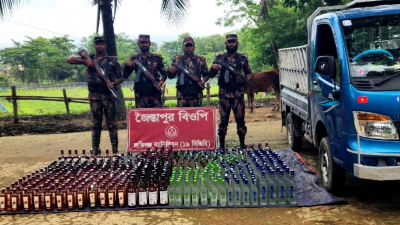 সিলেট সীমান্তে ১ কোটি ২১ লাখ টাকার ভারতীয় পণ্য জব্দ