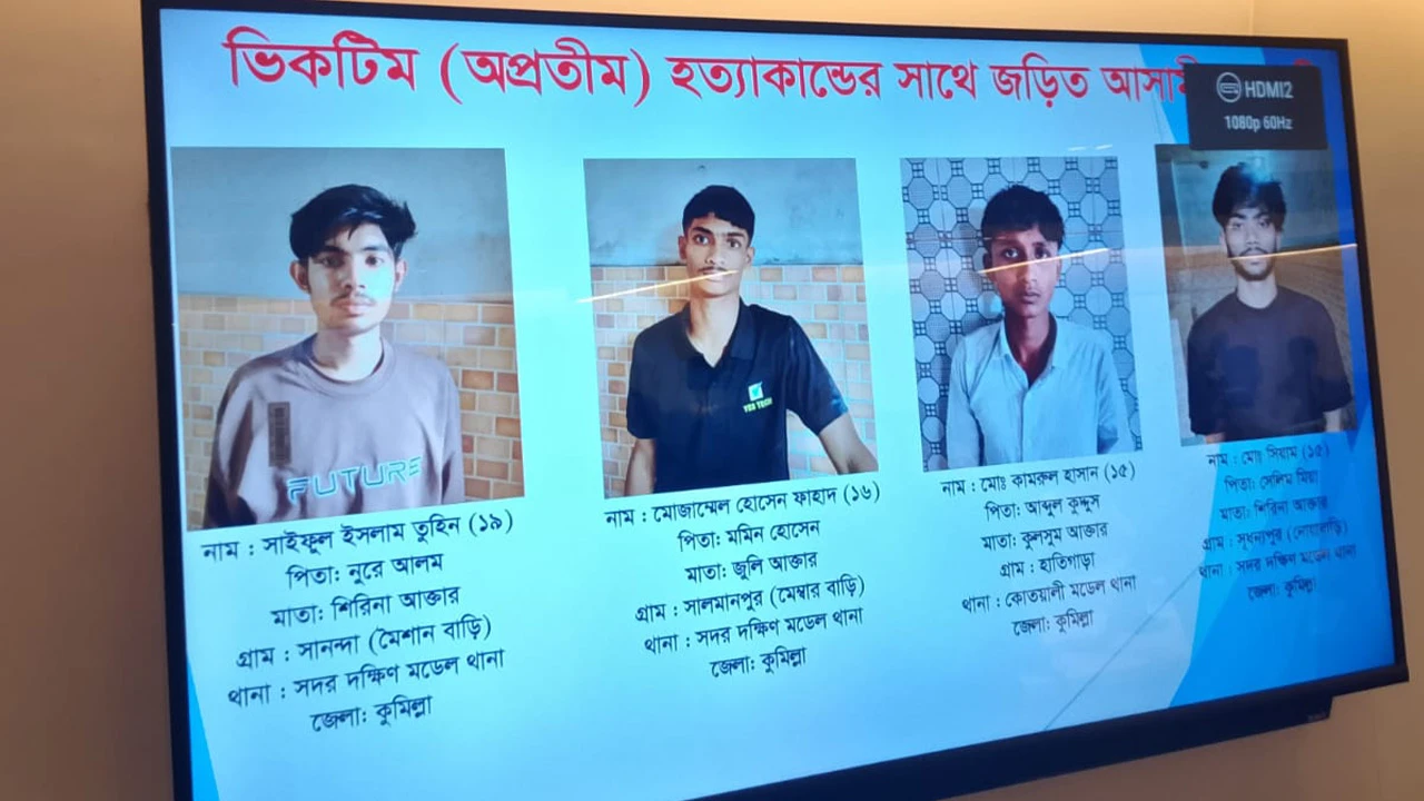অপ্রতিম হত্যাকাণ্ড: স্লাইডে আসামিদের নিয়ে পুলিশের যেসব তথ্যে গরমিল