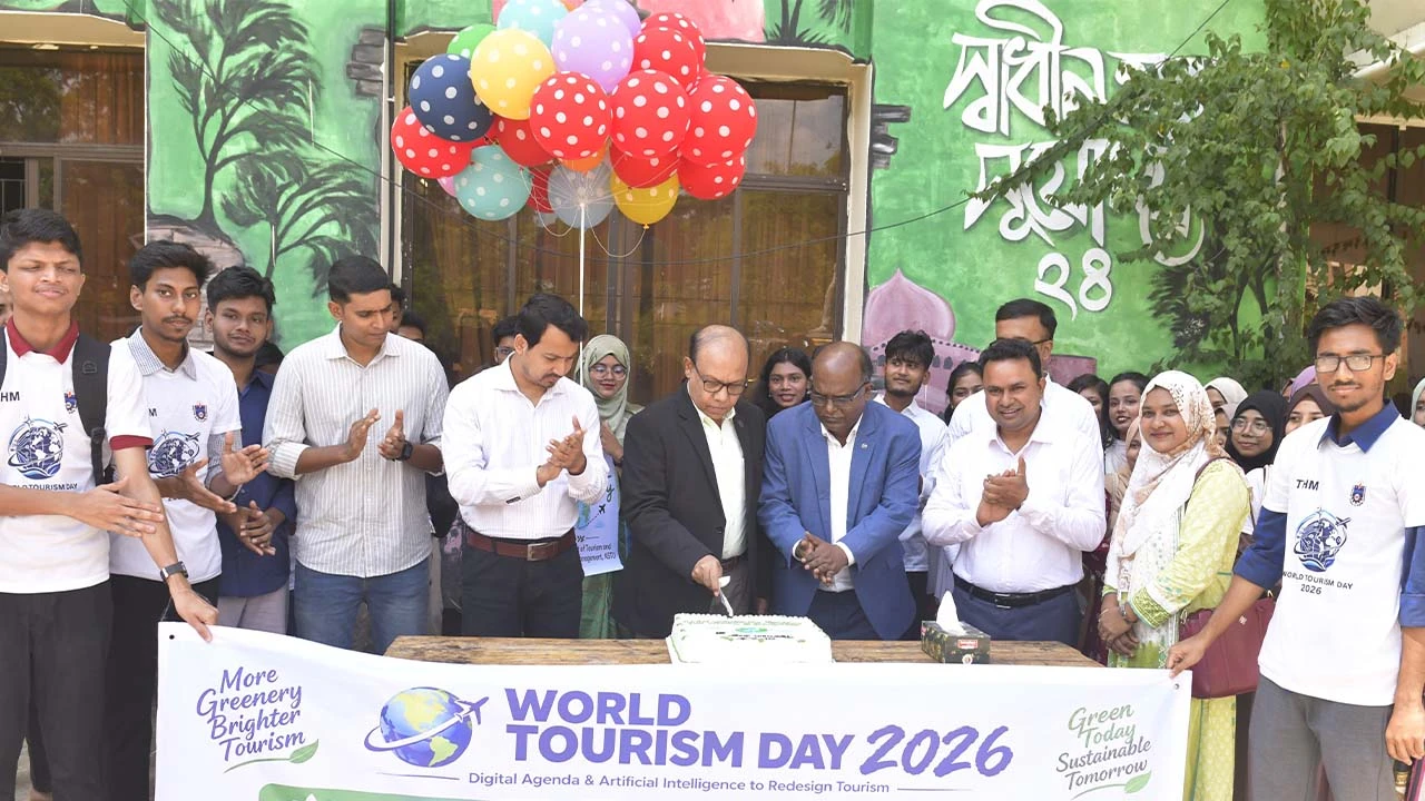 পর্যটন শিল্পের প্রসারে সবাইকে এগিয়ে আসার আহ্বান নোবিপ্রবি উপাচার্যের