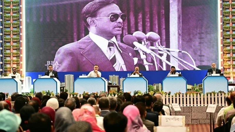 বিশ্ব বসতি দিবসের অনুষ্ঠানে যোগ দিয়েছেন প্রধানমন্ত্রী