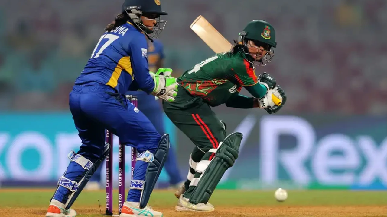 ফাইনাল খেলায় লঙ্কার কাছে হেরে স্বপ্নভঙ্গ টাইগ্রেসদের