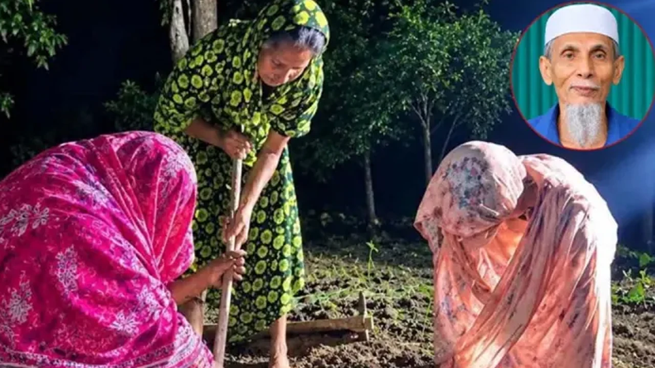 সাঈদীর মামলার বাদীর কবর খুঁড়লেন স্ত্রী-মেয়ে-বোন