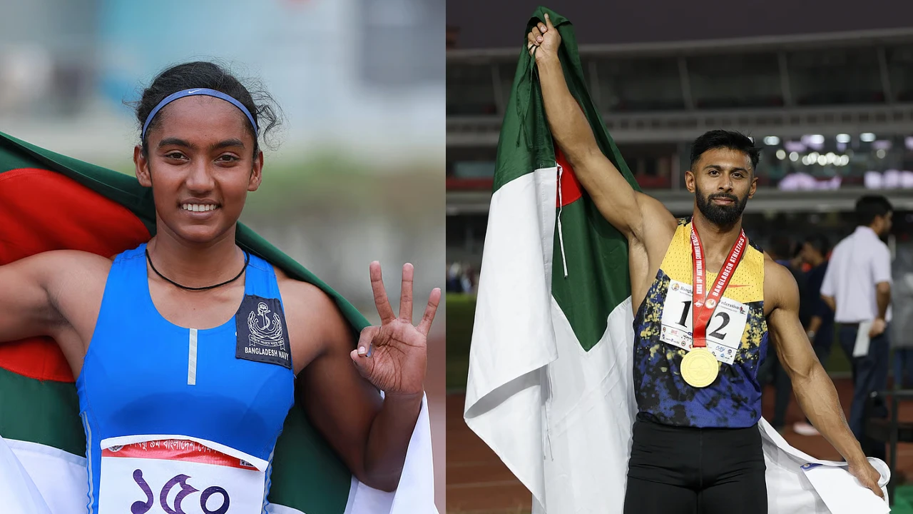 ইমরানুর ও শিরিনের ‘স্প্রিন্ট ডাবল’, ২০০ মিটারে শিরিনের নতুন রেকর্ড