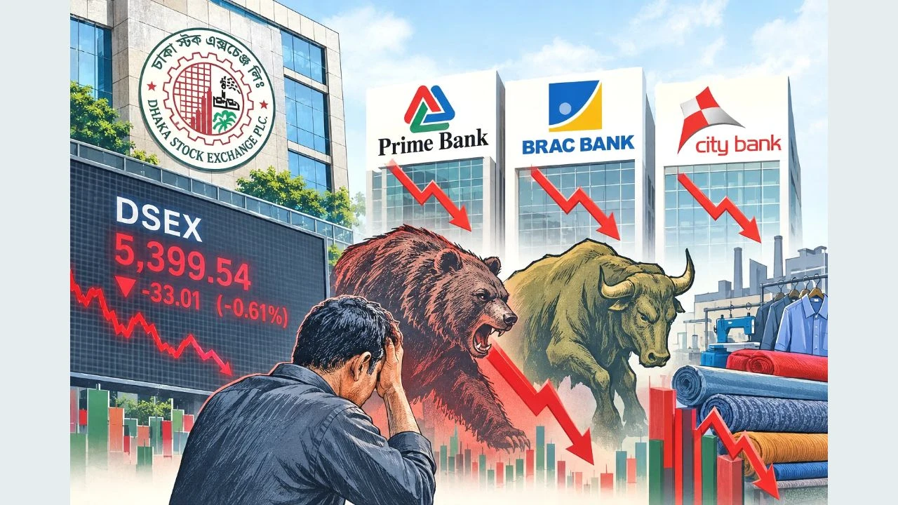 ব্যাংক খাতে মুনাফা তুলে নেওয়ার প্রবণতা